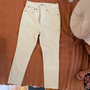 Ivory Madewell “The Perfect Vintage Jean”